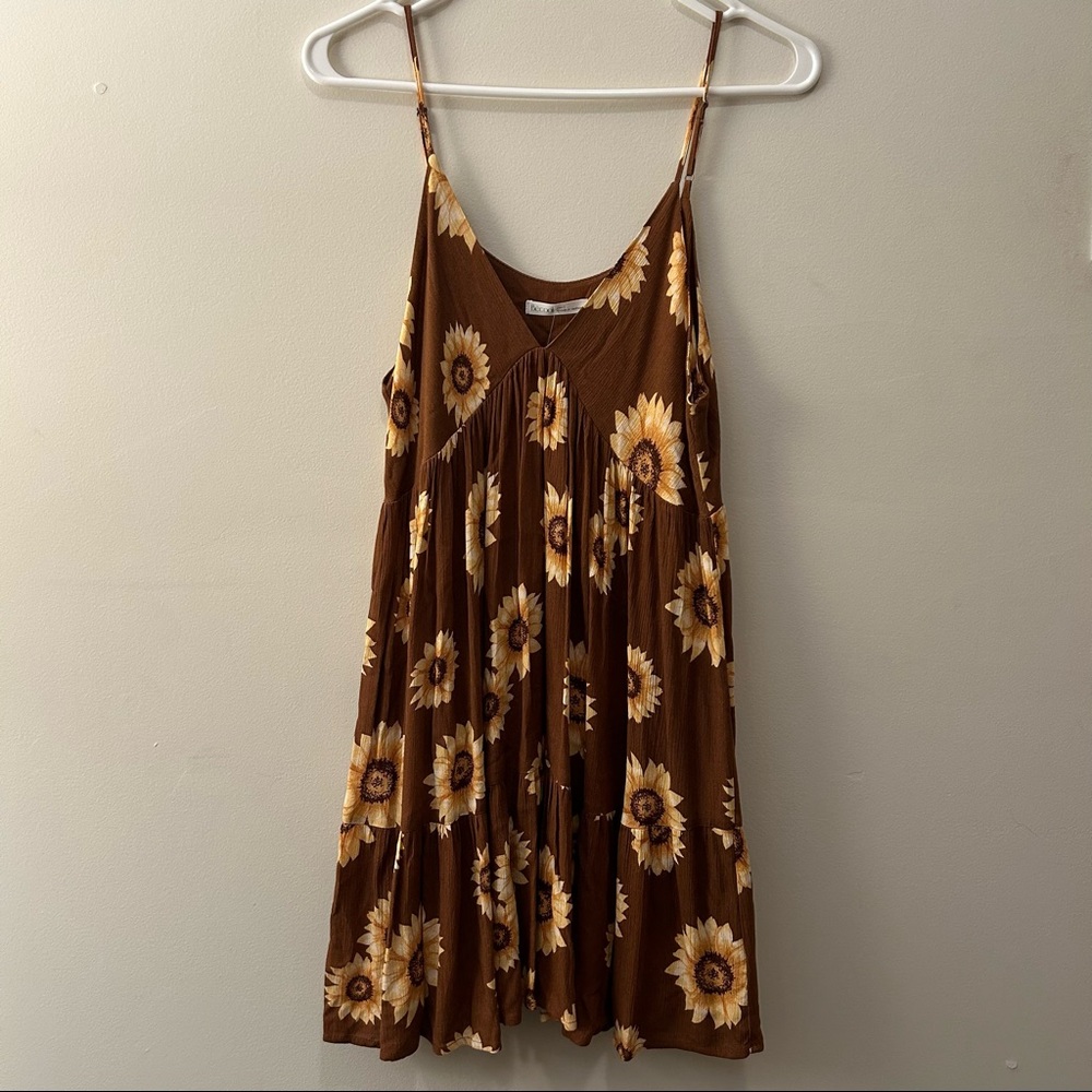 Sunflower Babydoll Dress